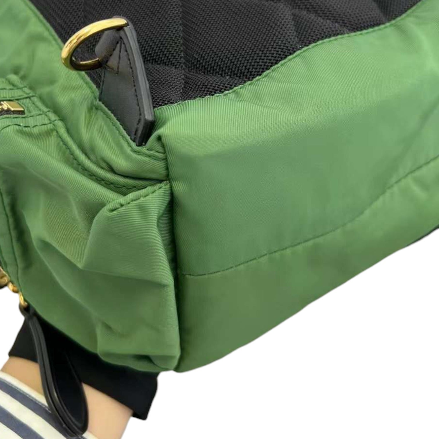 Burberry Nylon Medium Rucksack Backpack Green GHW – Bag Religion