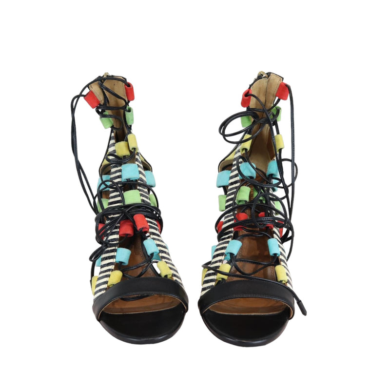 Amazon Lace-Up Cage Heel Multicolour Size 37