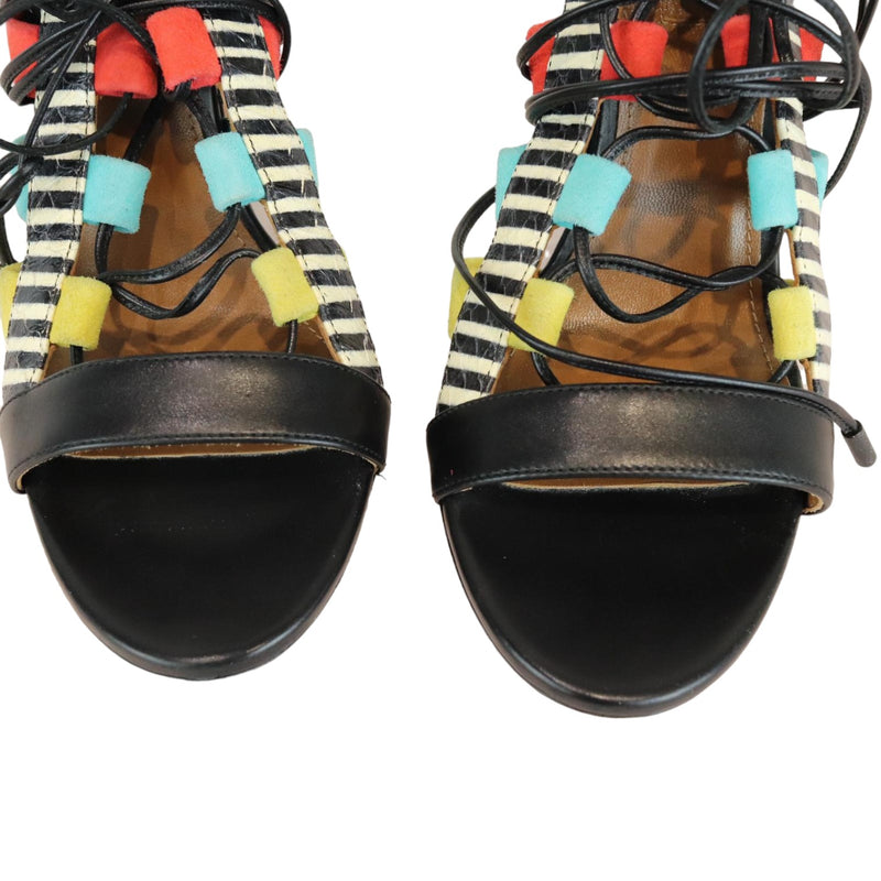 Amazon Lace-Up Cage Heel Multicolour Size 37