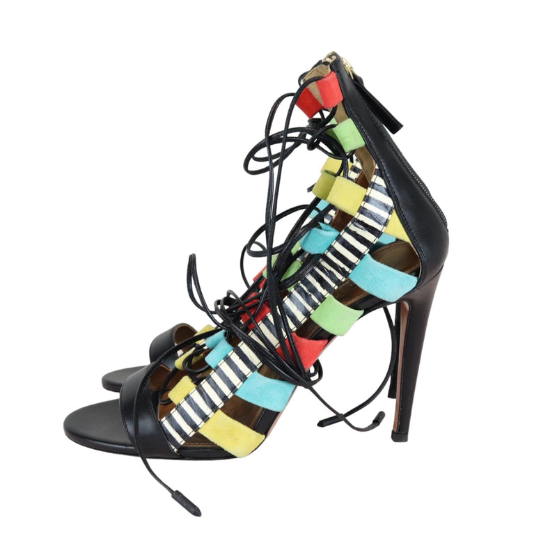 Amazon Lace-Up Cage Heel Multicolour Size 37