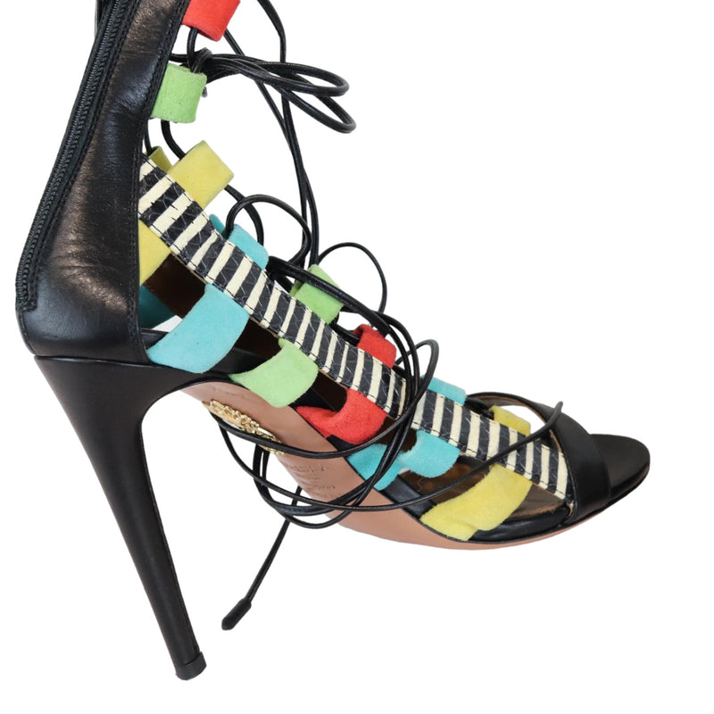 Amazon Lace-Up Cage Heel Multicolour Size 37