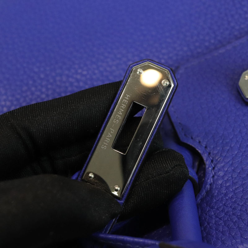 Birkin 35 Togo Blue Electric PHW