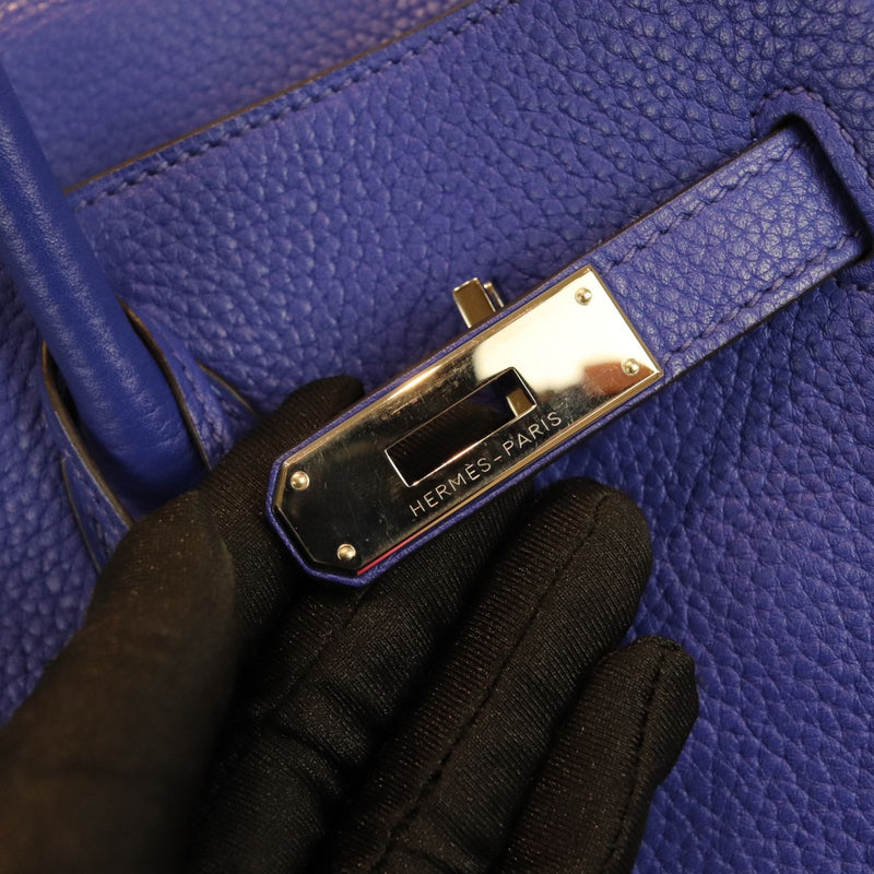 Birkin 35 Togo Blue Electric PHW