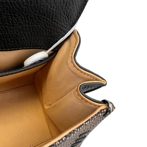 Brillant Mini Ebene Leather Grey and Black BHW