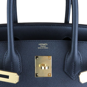 Birkin 30 Epsom Black GHW