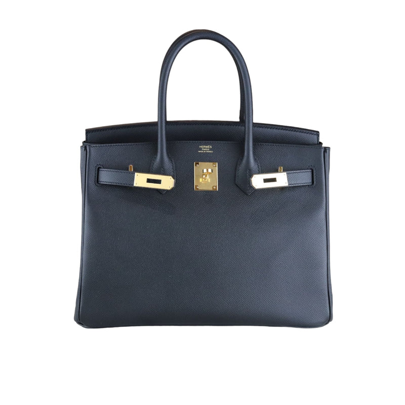 Birkin 30 Epsom Black GHW