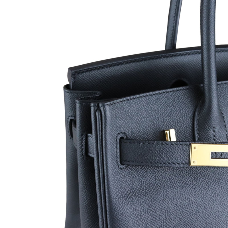 Birkin 30 Epsom Black GHW