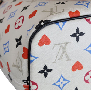 Game On Neverfull MM White GHW