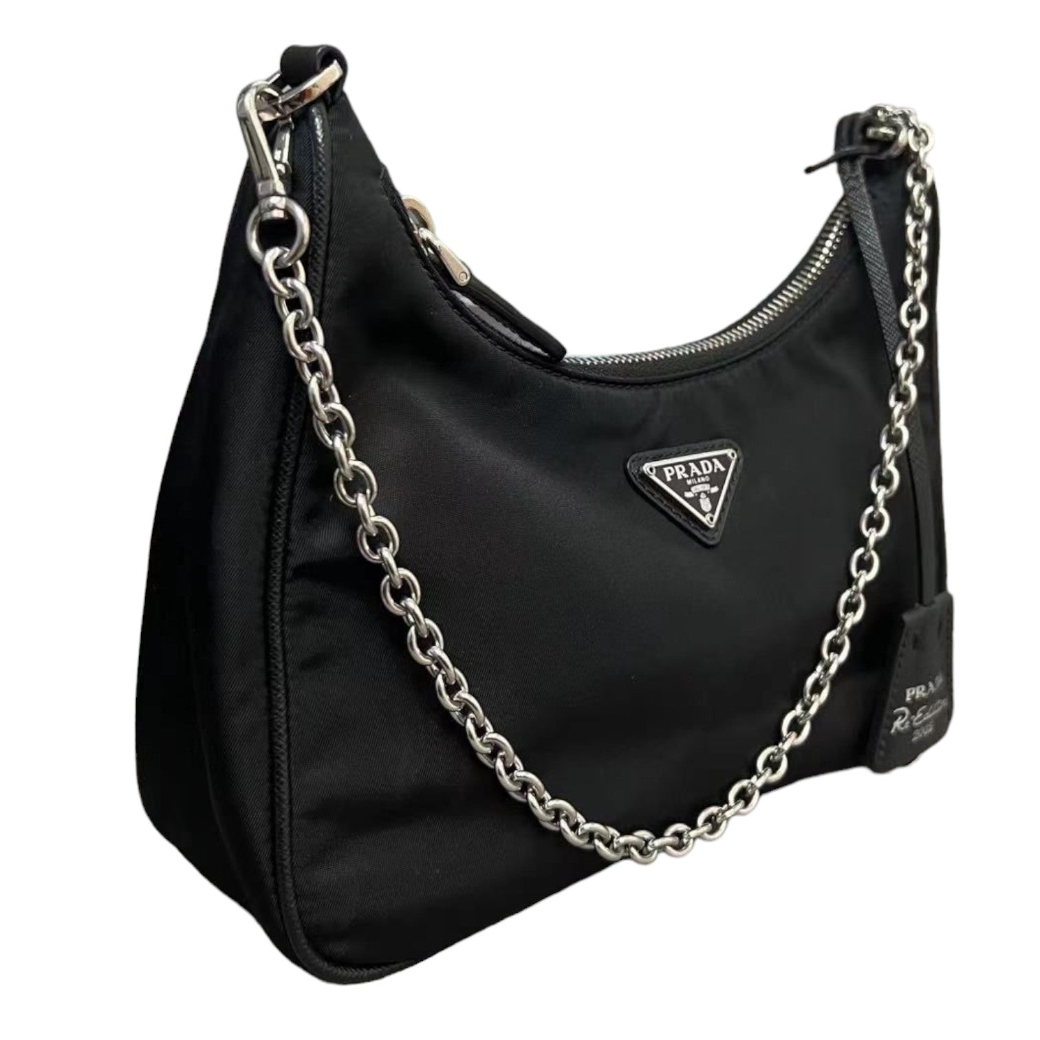 Prada Re-Edition 2005 Shoulder Nylon Black SHW – Bag Religion