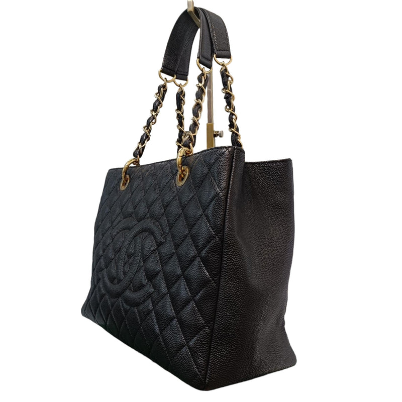 Grand Shopping Tote GST Caviar Black GHW