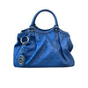 Nano Sac De Jour in Smooth Blue Leather