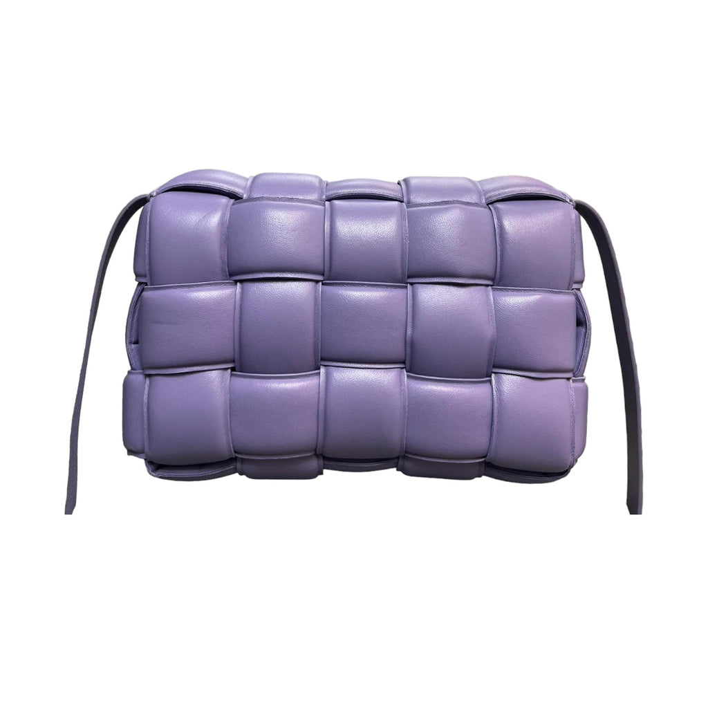 Bottega Veneta Padded Cassette Small Crossbody Nappa Purple SHW