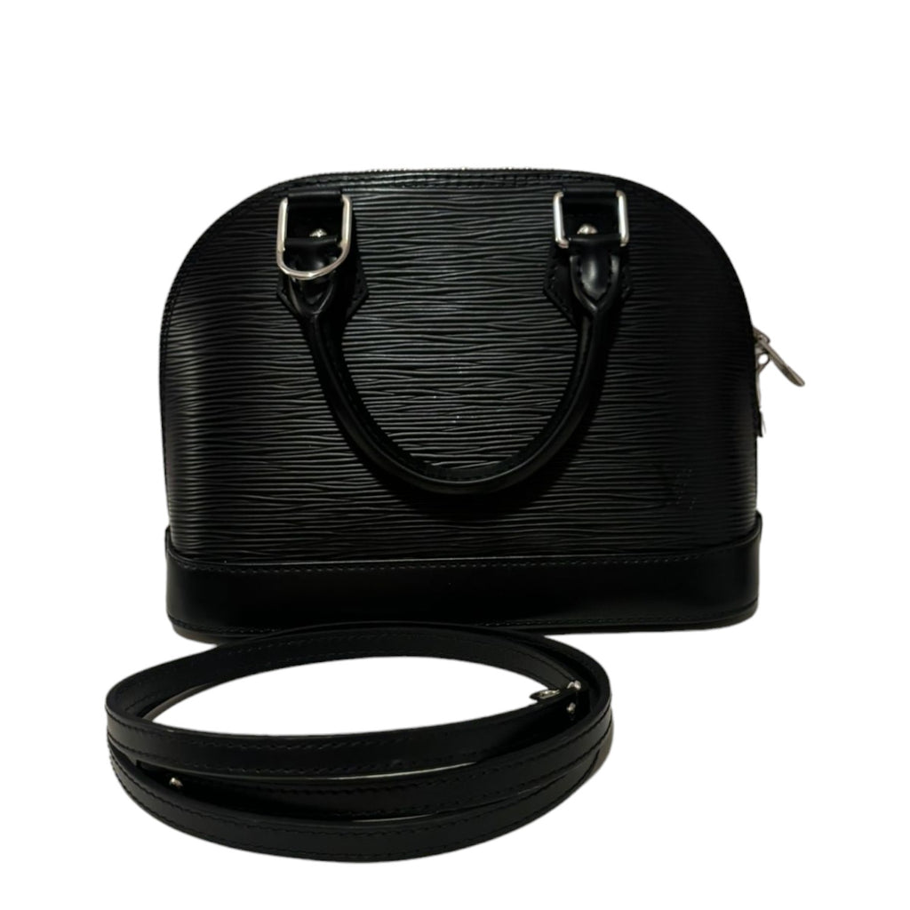 Alma BB Epi Leather Black SHW