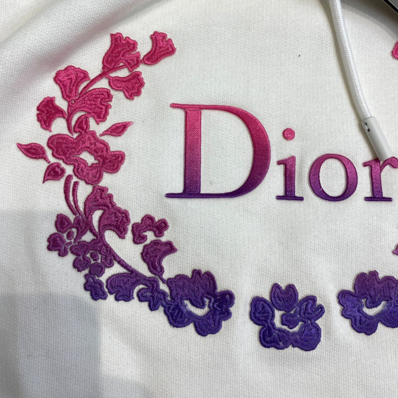 Flowers Logo Sweater Medium Size White