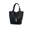 Grand Shopping Tote GST in Black with SHW