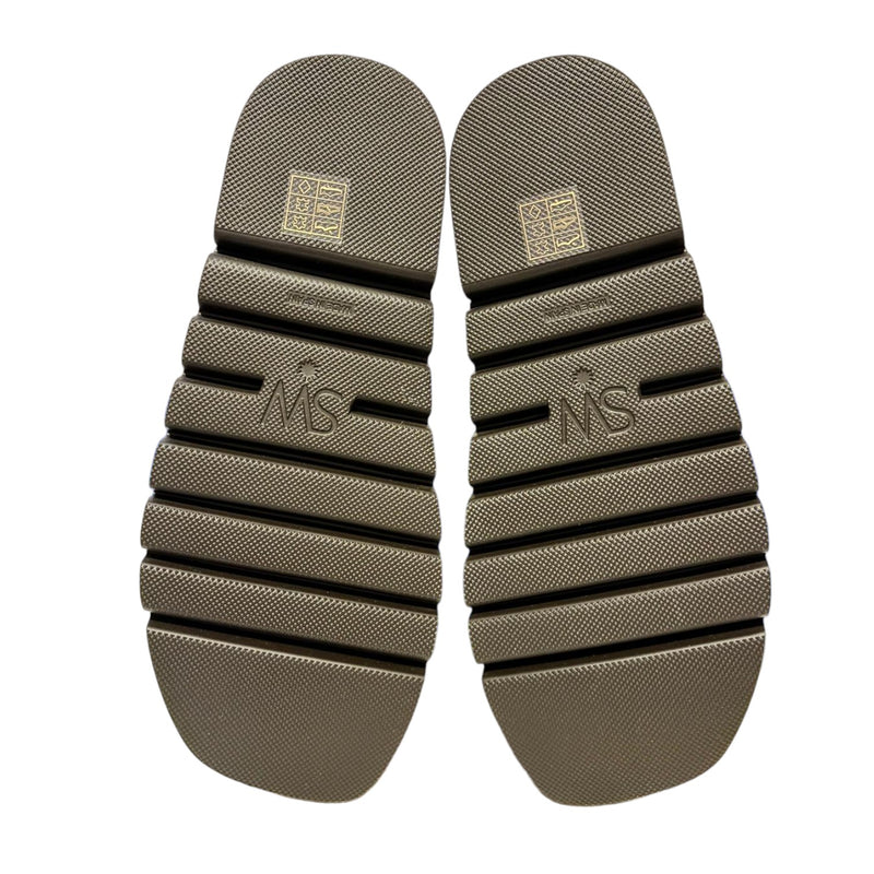 Gala Lift Gladiator Back Zip Sandals Tan Size 36.5