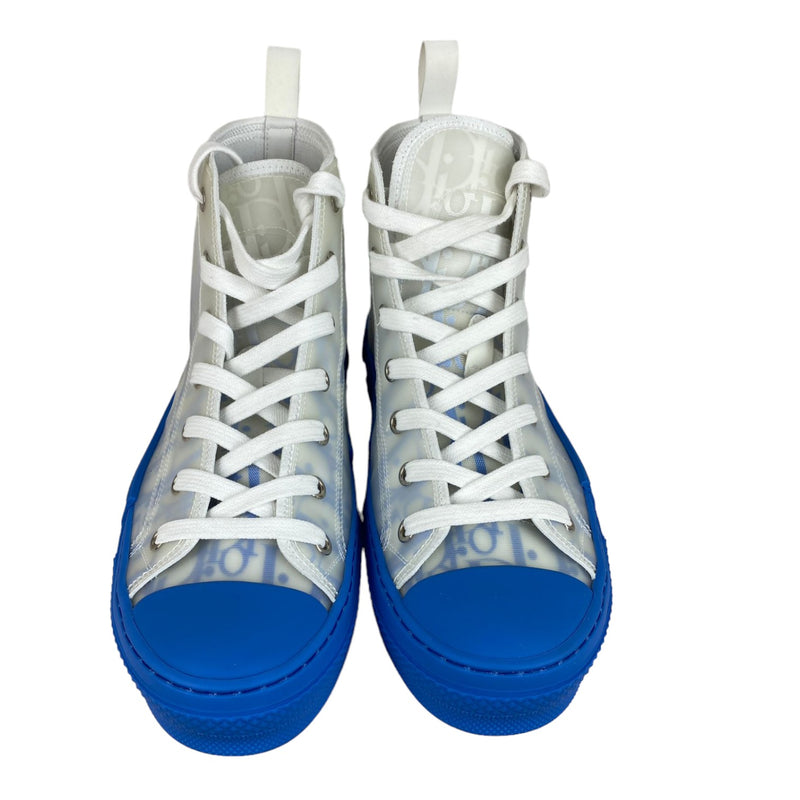 B23 High-Top Sneaker Canvas Blue Size 39