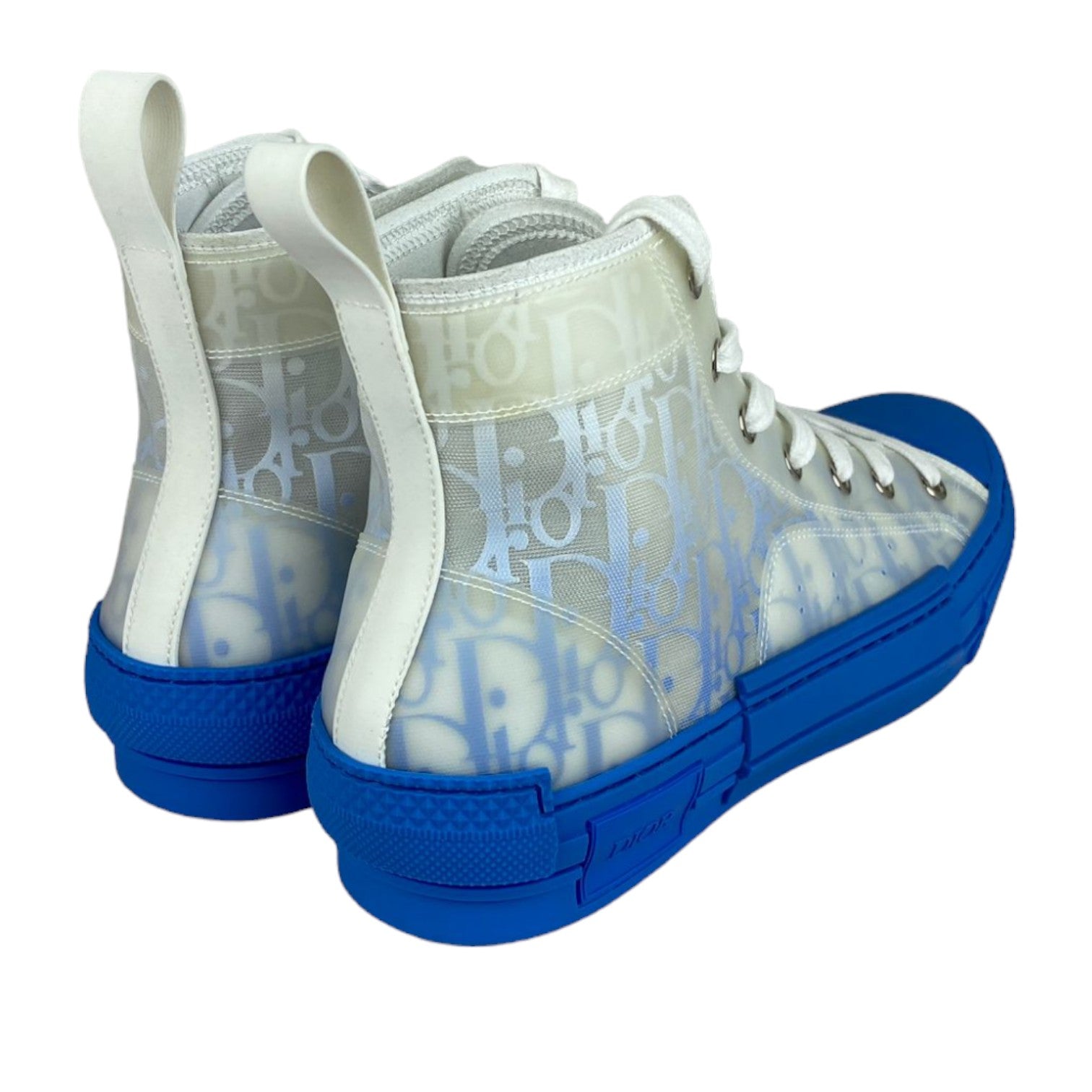 Christian Dior B23 High-Top Sneaker Canvas Blue Size 39 – Bag Religion