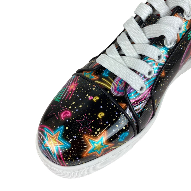 Graphic Print Low Top Sneakers Multicolor Size 39