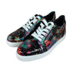 Graphic Print Low Top Sneakers Multicolor Size 39