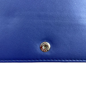 Wallet on Chain WOC Lambskin Blue Ombre SHW