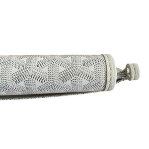 Plumet Wallet Clutch Goyardine Canvas White SHW