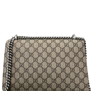 Dionysus Small GG Supreme Monogram Shoulder Taupe RHW