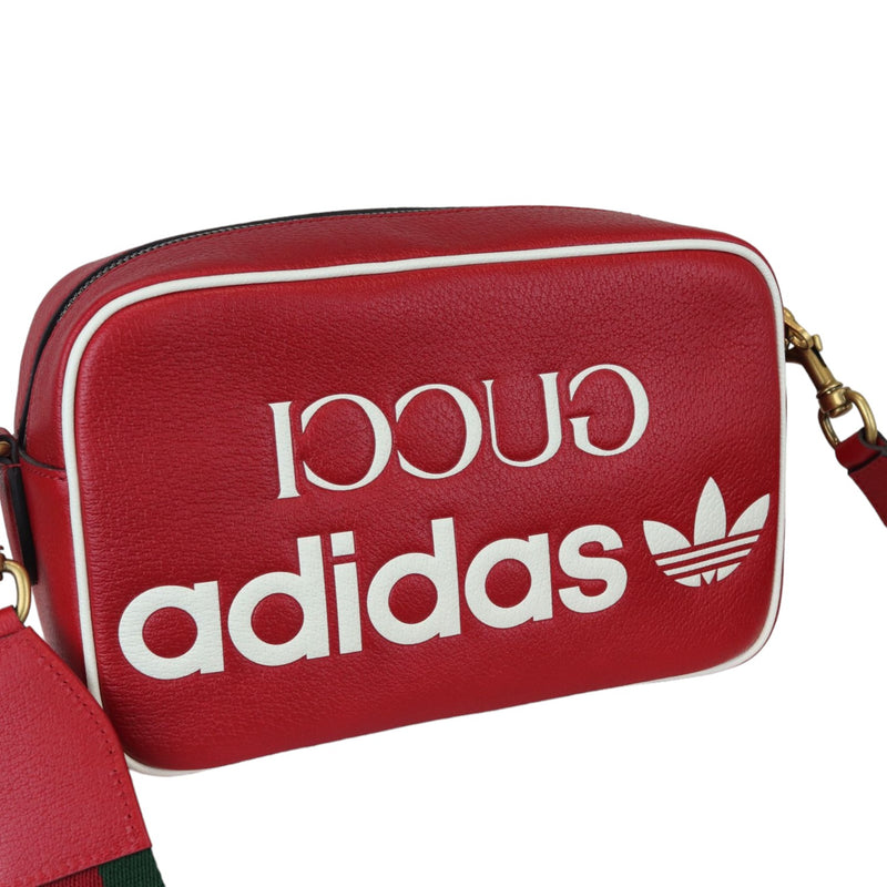 X Adidas Web Small Shoulder Red White GHW
