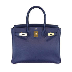 Birkin 30 Epsom Blue Nuit GHW