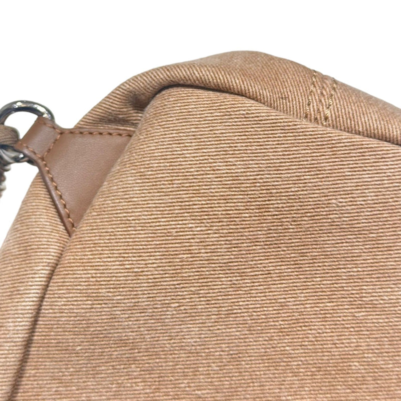 Deauville Backpack Canvas Brown SHW