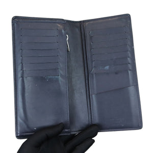 Infini Brazza Men's Wallet Damier Navy