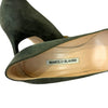 BB Pumps Suede Green Size 37.5