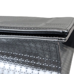 Diorama Flap Medium Metallic Patent Silver SHW