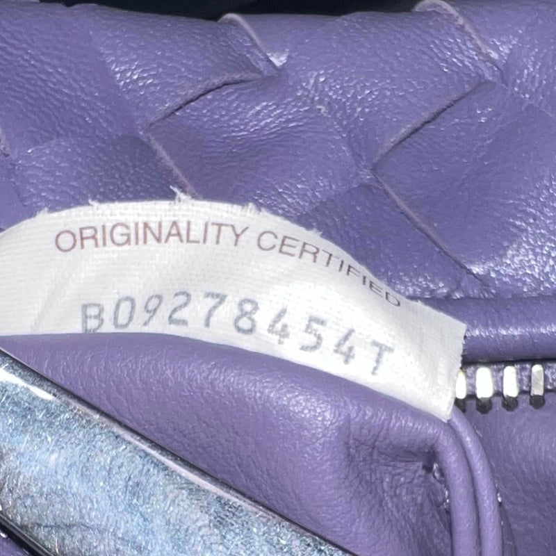 Mini Jodie Nappa Intrecciato Light Purple SHW