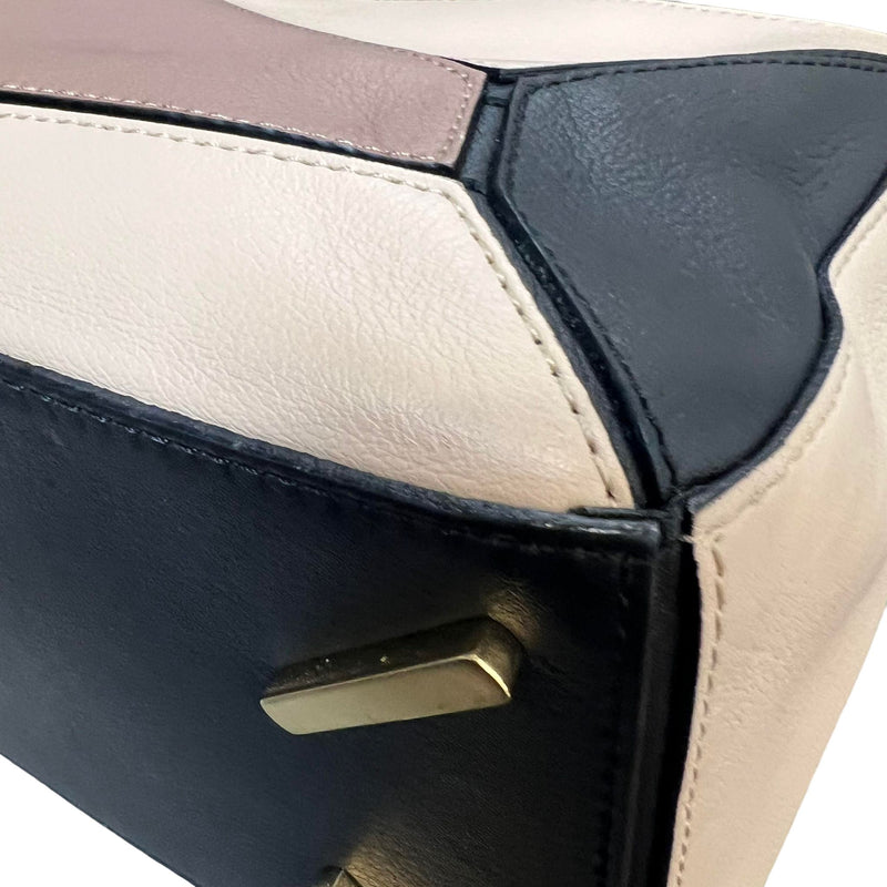 Puzzle Bag Medium Calfskin Sand GHW