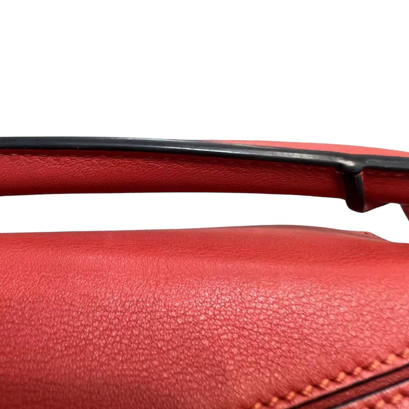 Mini Puzzle Bag Calfskin Red GHW