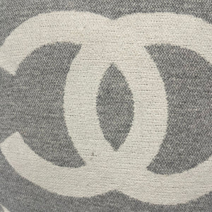 CC Pillow Merino Wool Cashmere Grey Off White