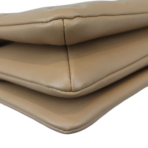 Coussin Pochette Lambskin Embossed Monogram Camel GHW