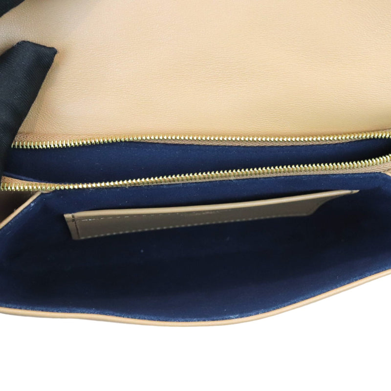 Coussin Pochette Lambskin Embossed Monogram Camel GHW
