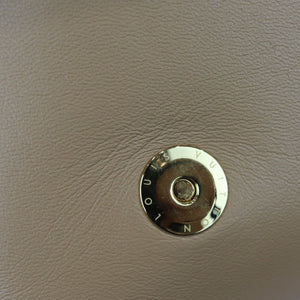 Coussin Pochette Lambskin Embossed Monogram Camel GHW