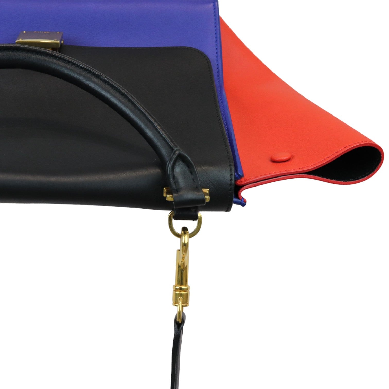 バッグ celine by Phoebe Philo Shoulder bag Celine X Phoebe Philo Sac Trapeze Medium Calfskin Tri-Color