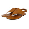 Kola Sandals Calfskin Leather Gold Size 38