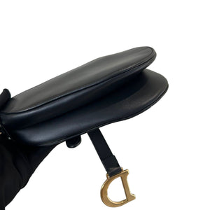 Saddle Bag Mini with Additional Strap Black GHW