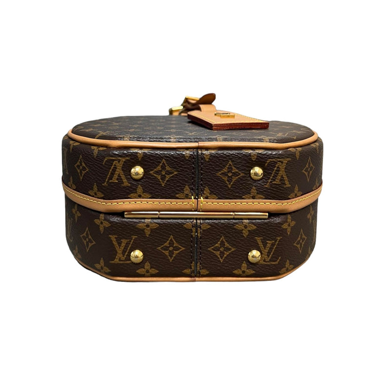 Petite Boite Chapeau Monogram Canvas Brown GHW