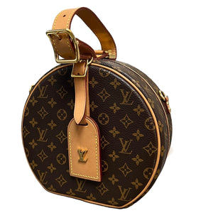 Petite Boite Chapeau Monogram Canvas Brown GHW