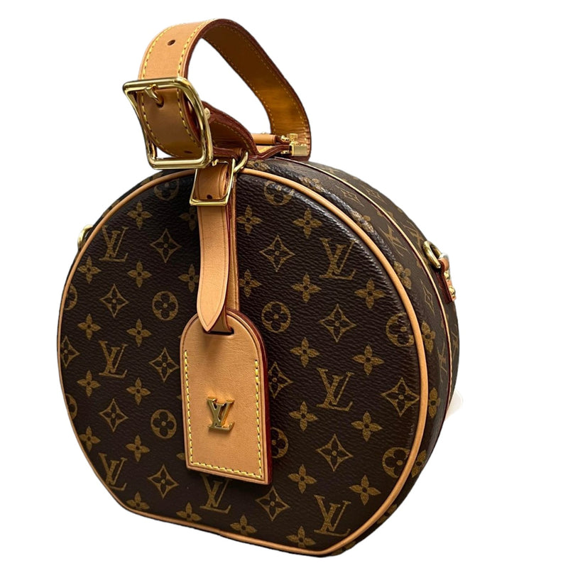 Petite Boite Chapeau Monogram Canvas Brown GHW
