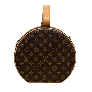 Petite Boite Chapeau Monogram Canvas Brown GHW