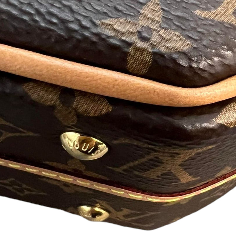 Petite Boite Chapeau Monogram Canvas Brown GHW