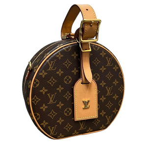 Petite Boite Chapeau Monogram Canvas Brown GHW