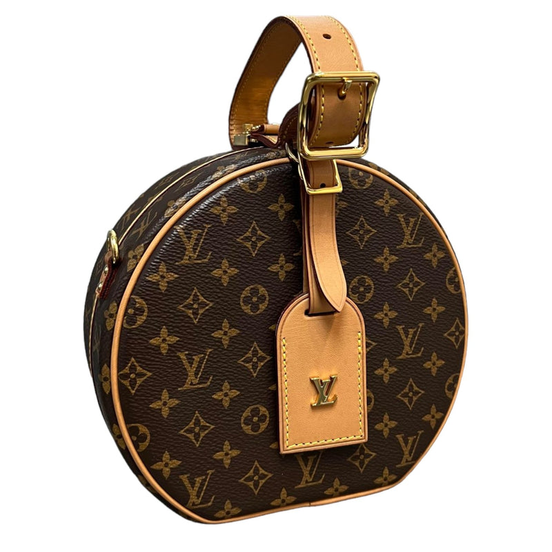 Petite Boite Chapeau Monogram Canvas Brown GHW